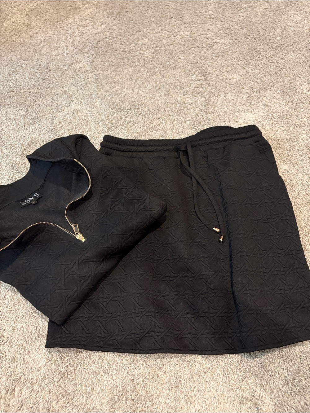 SSYS Quilted Set (both top & skort)